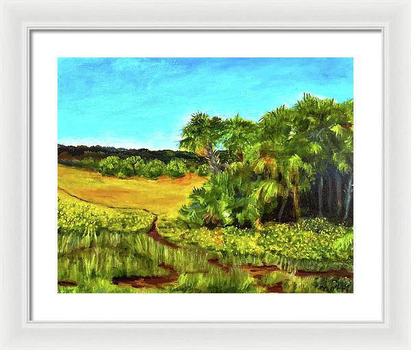 Florida Widflowers, # I - Framed Print