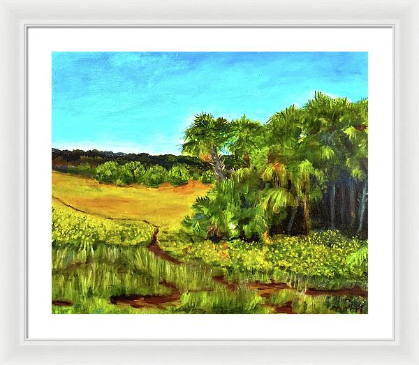 Florida Widflowers, # I - Framed Print