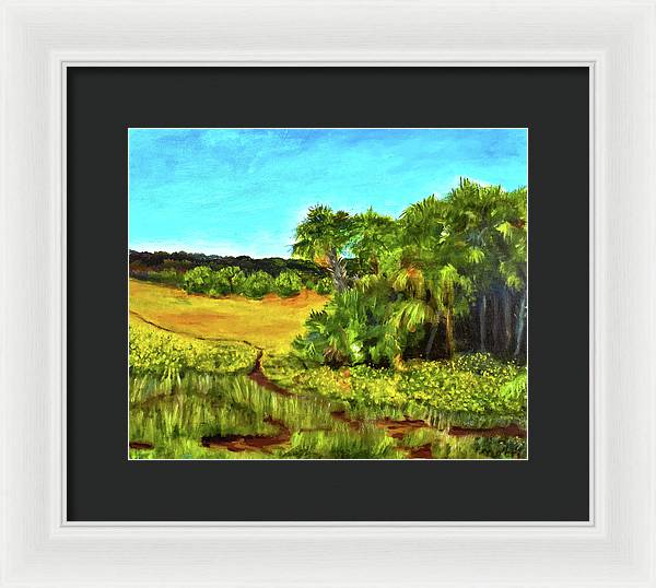 Florida Widflowers, # I - Framed Print
