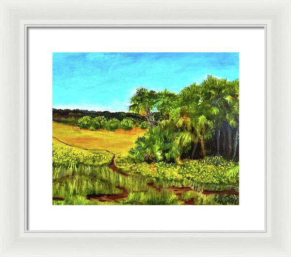 Florida Widflowers, # I - Framed Print