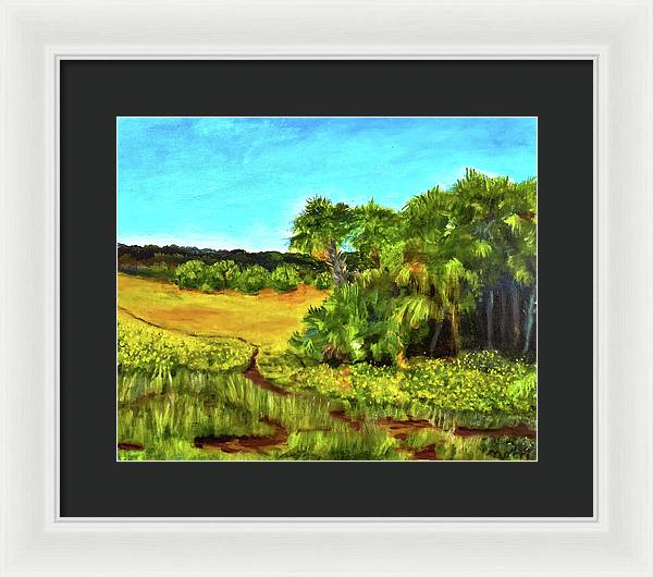 Florida Widflowers, # I - Framed Print