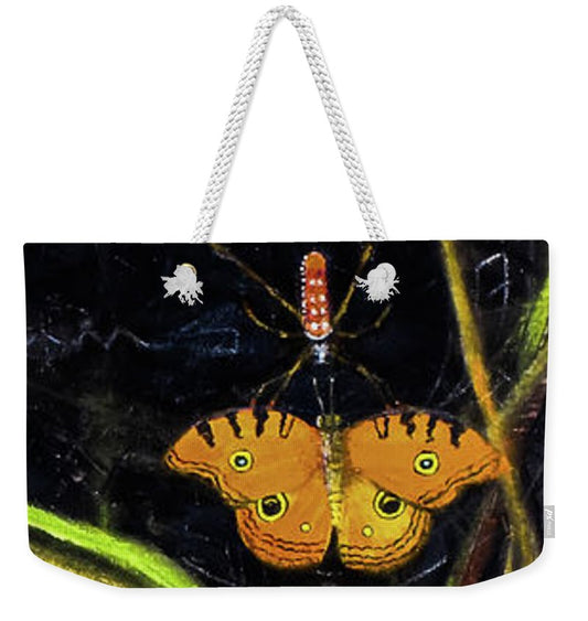 Harvest Moon - Spider signed, Drayton Island series - Weekender Tote Bag