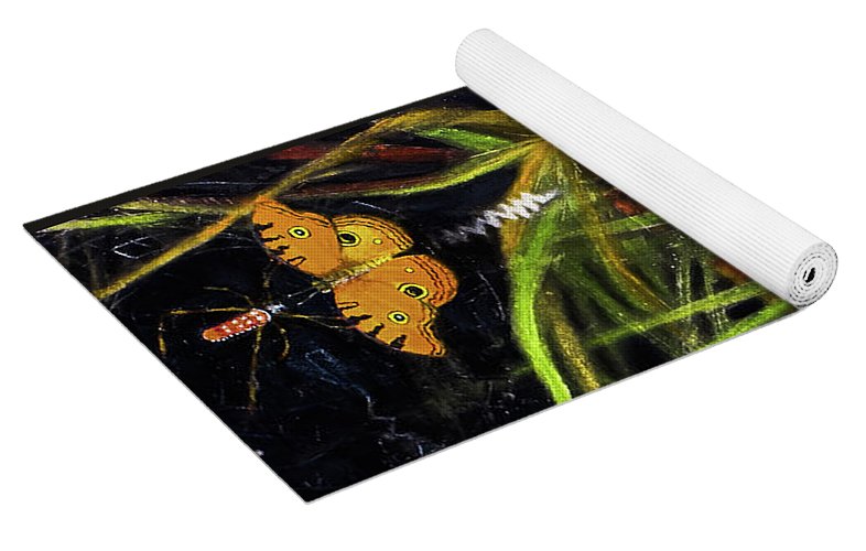 Harvest Moon - Spider signed, Drayton Island series - Yoga Mat