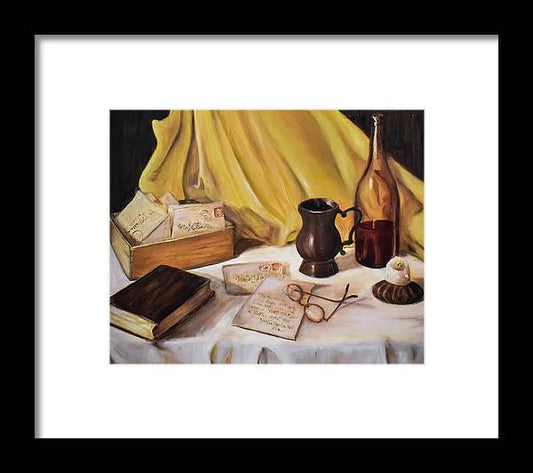 History  - Framed Print