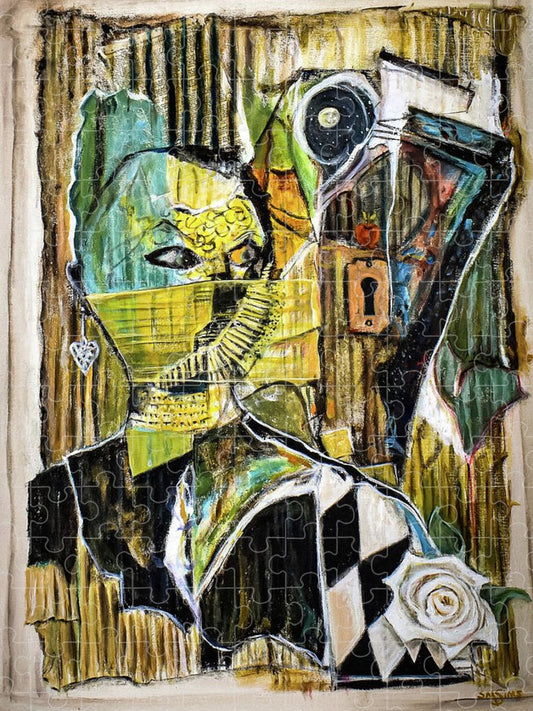 Inspired by The Door collage - Puzzle