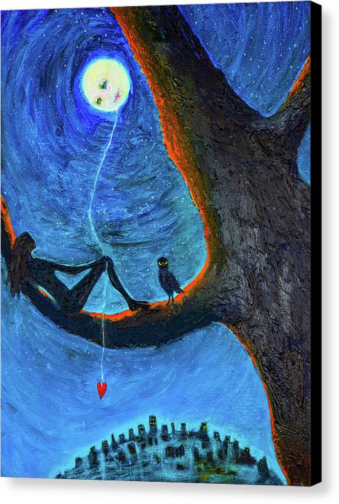 Keeper of the Moon - Canvas Print