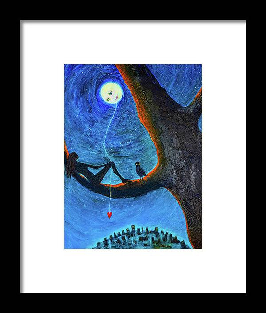 Keeper of the Moon - Framed Print