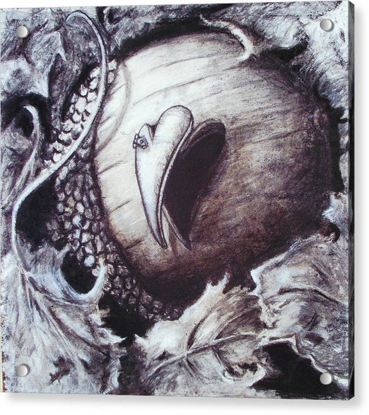Little Acron and the Door to the Universe - Acrylic Print