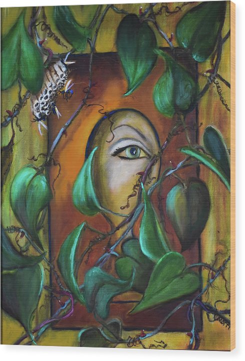 Looking Out from Within  - Wood Print