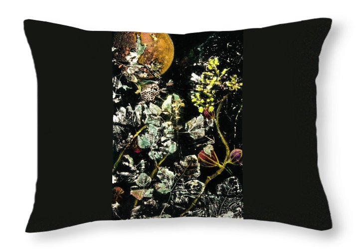 Masked Moon - Throw Pillow