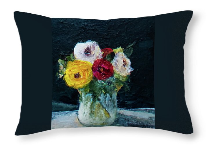 Melody of Roses - Throw Pillow