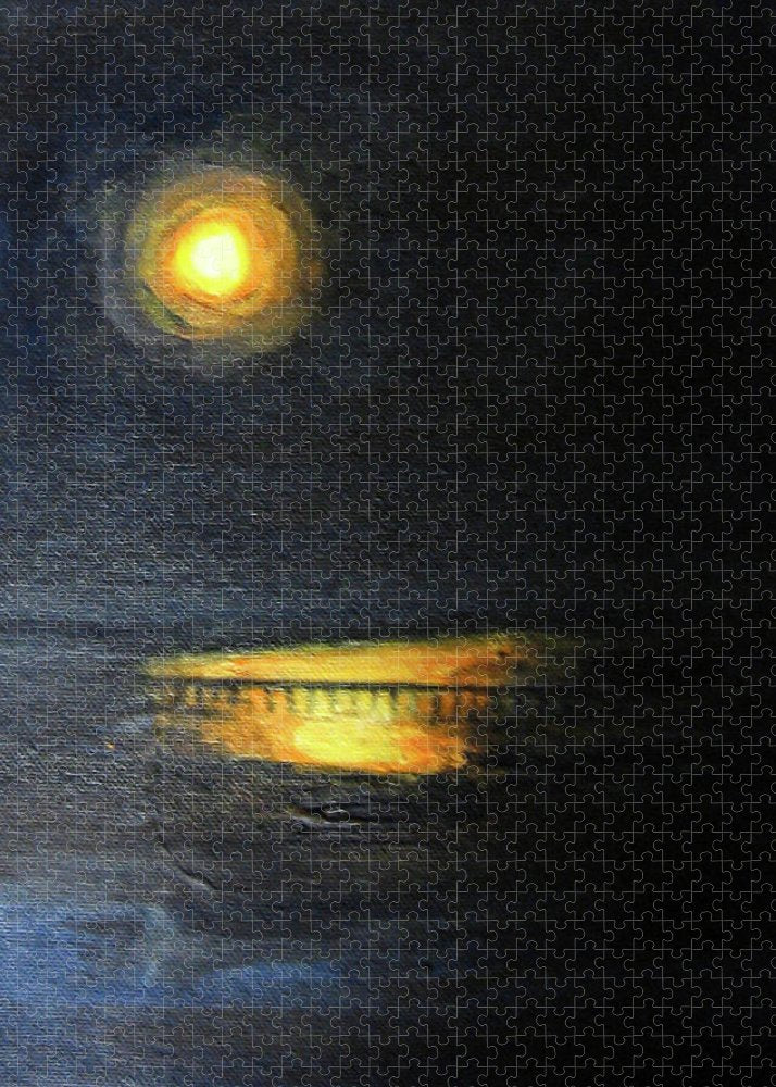 Moonrise, St John's River - Puzzle