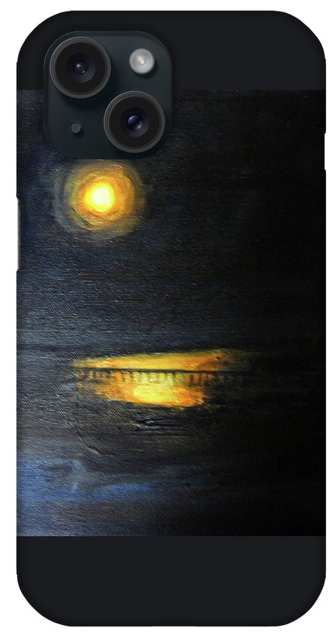 Moonrise, St John's River - Phone Case