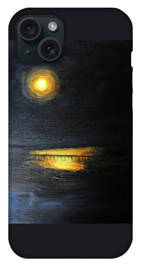 Moonrise, St John's River - Phone Case