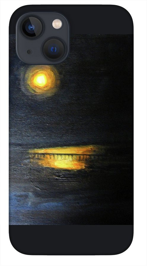 Moonrise, St John's River - Phone Case