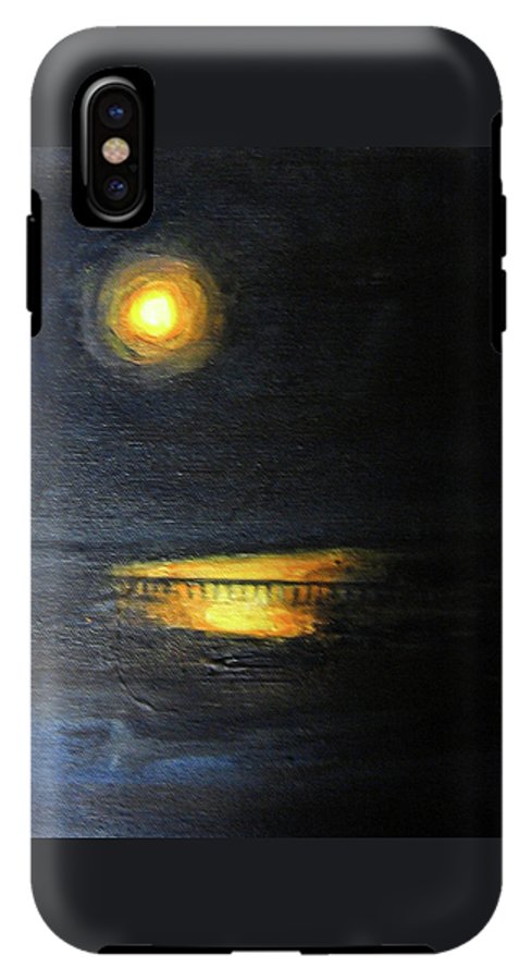 Moonrise, St John's River - Phone Case