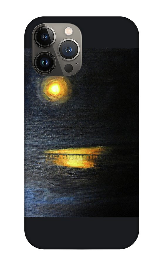 Moonrise, St John's River - Phone Case