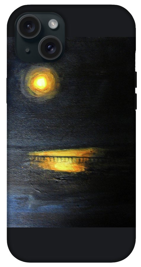 Moonrise, St John's River - Phone Case