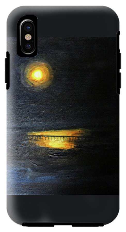 Moonrise, St John's River - Phone Case