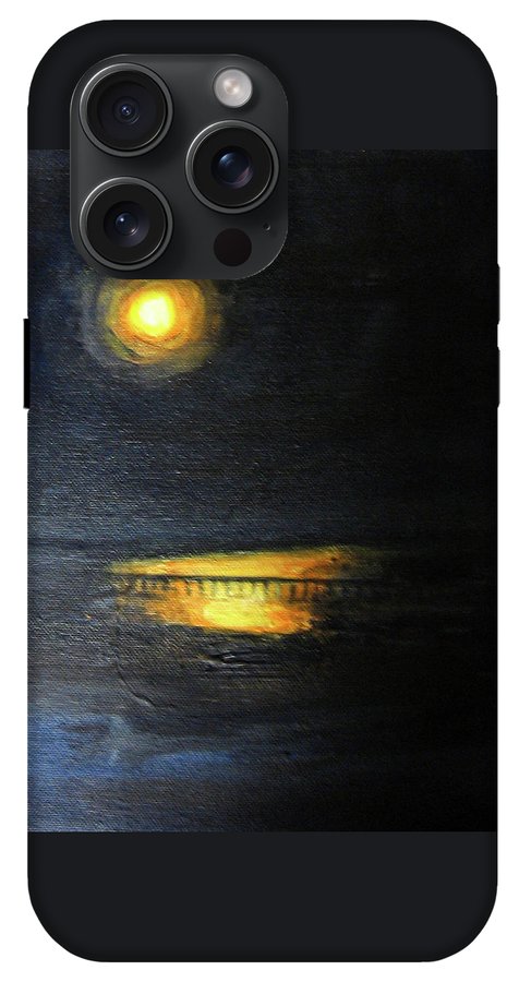 Moonrise, St John's River - Phone Case