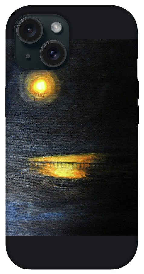 Moonrise, St John's River - Phone Case