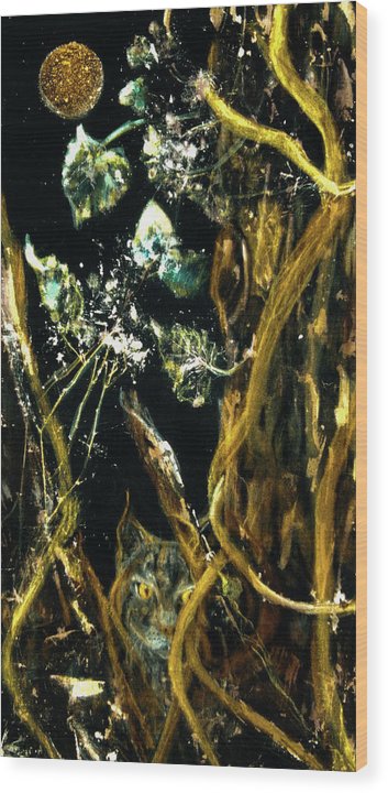 Moon Walker, Drayton Island series - Wood Print