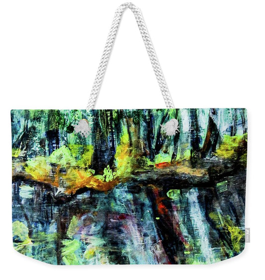 Moving Energies Creekside - Weekender Tote Bag
