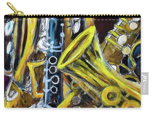 Musical Instruments, Interwoven # 1 - Zip Pouch