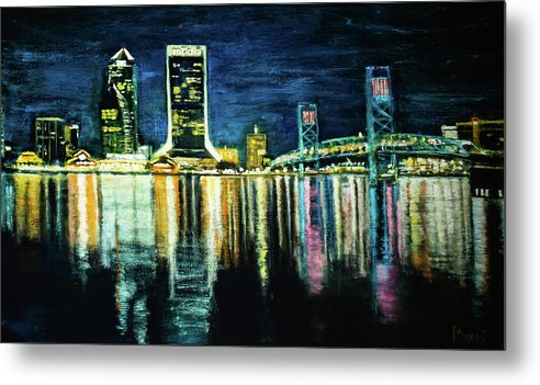 Night Moves - Metal Print