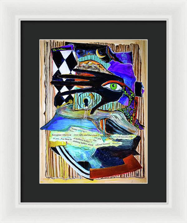 Nothing Is Hidden - Framed Print