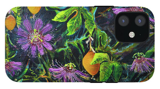 Passion Flower Vine - Wildflower series - Phone Case