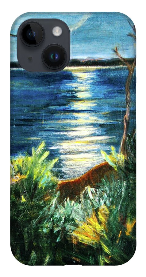 Reaching for the Moon - Phone Case