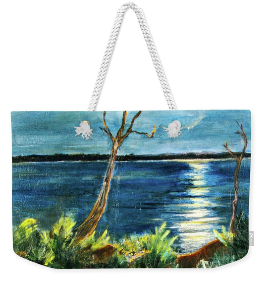 Reaching for the Moon - Weekender Tote Bag