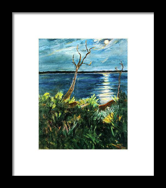 Reaching for the Moon - Framed Print