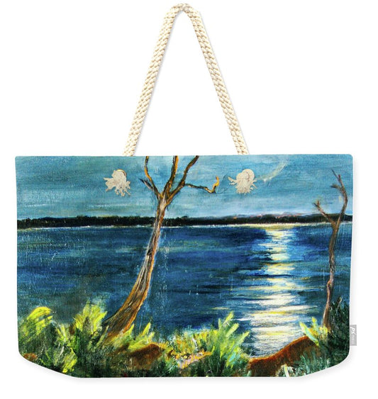 Reaching for the Moon - Weekender Tote Bag