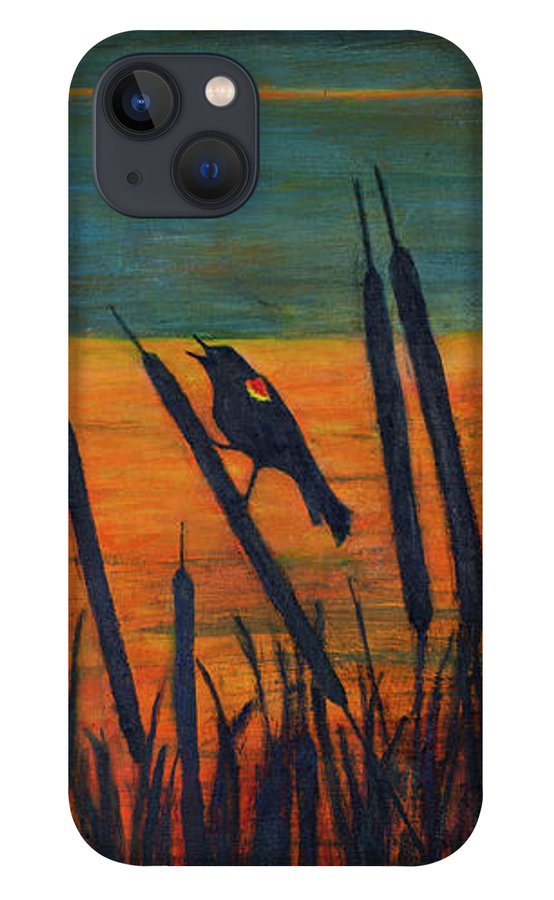 River Song, Red-winged Blackbird - Phone Case