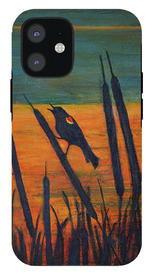 River Song, Red-winged Blackbird - Phone Case