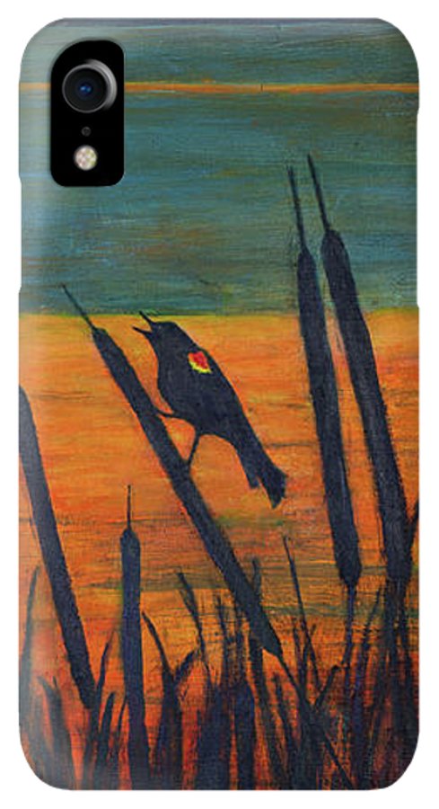 River Song, Red-winged Blackbird - Phone Case