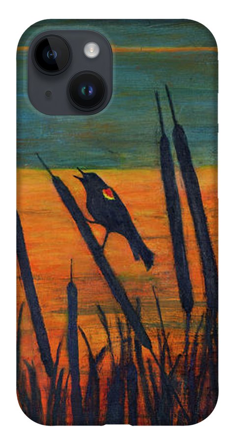 River Song, Red-winged Blackbird - Phone Case