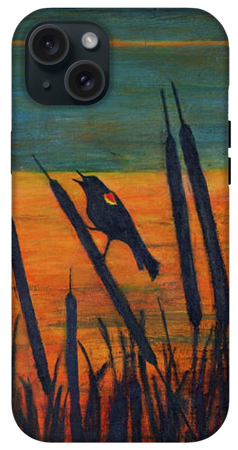 River Song, Red-winged Blackbird - Phone Case