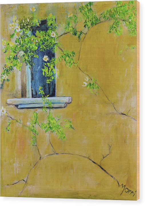 Roses from Rain - Wood Print