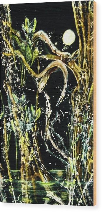 Serpent Moon, Drayton Island series - Wood Print