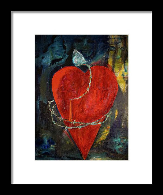 Shadow Work, the Helper - Framed Print