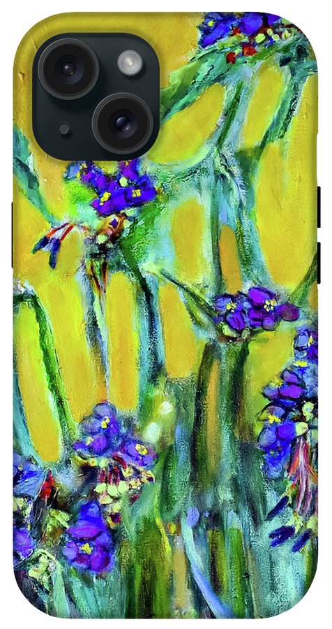 Spiderworts Wildflower - Phone Case