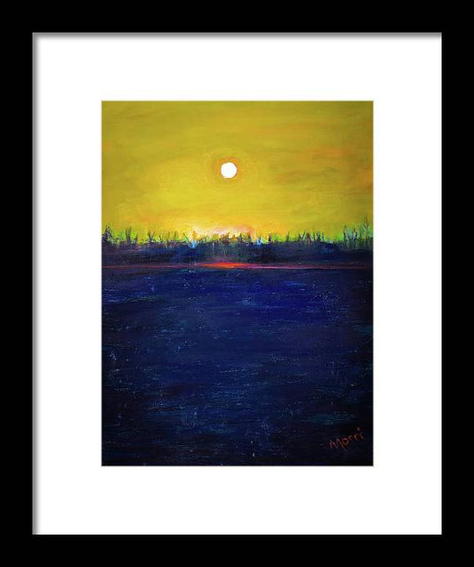 Stillness Hz - Framed Print