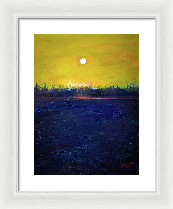 Stillness Hz - Framed Print