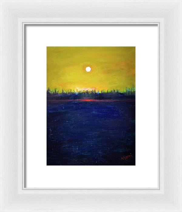 Stillness Hz - Framed Print