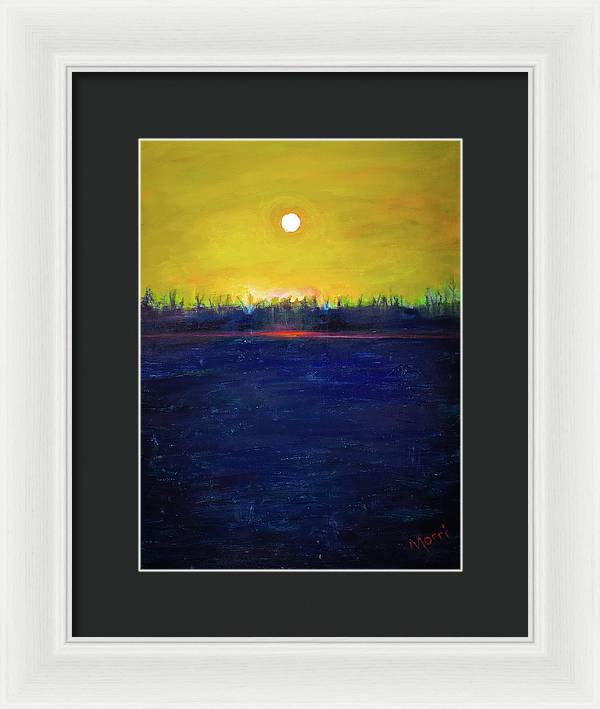 Stillness Hz - Framed Print