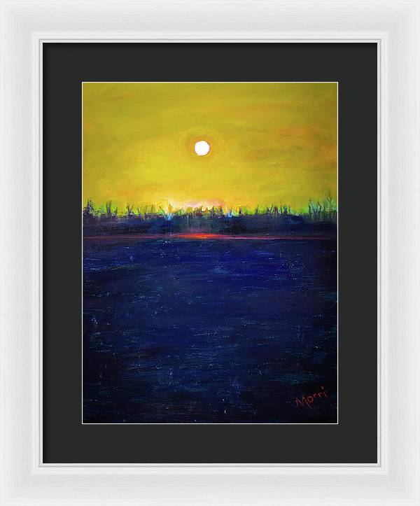 Stillness Hz - Framed Print