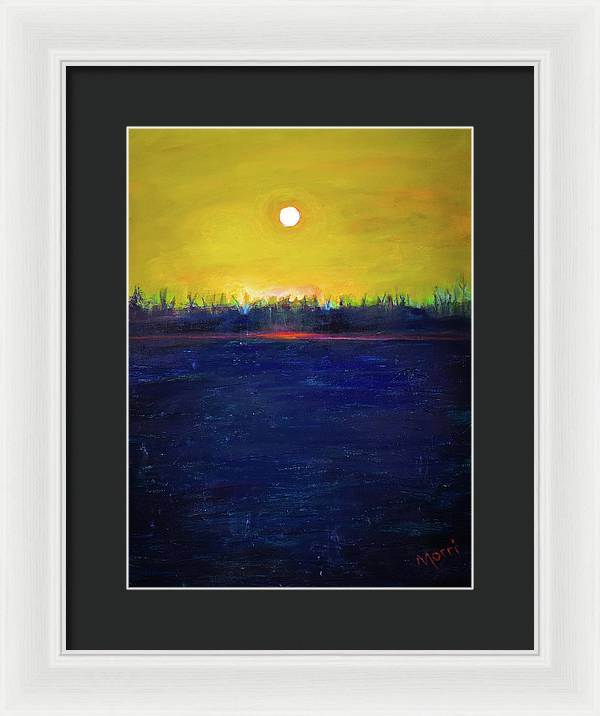 Stillness Hz - Framed Print